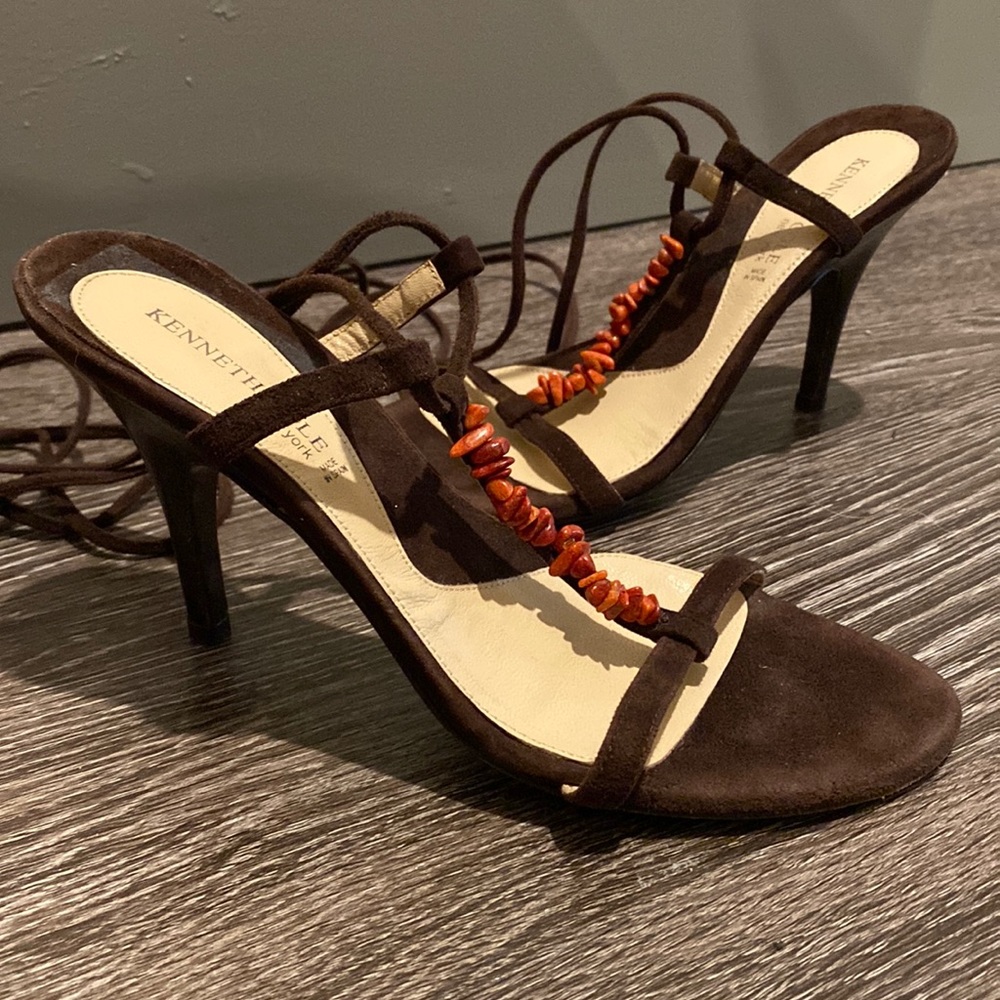 Kenneth Cole New York Brown Heels Size 6